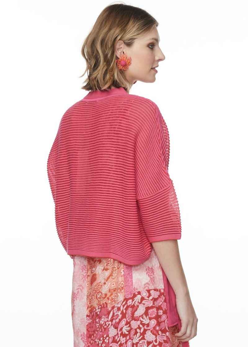 ZAK & Plo Ottoman Shrug Bubblegum