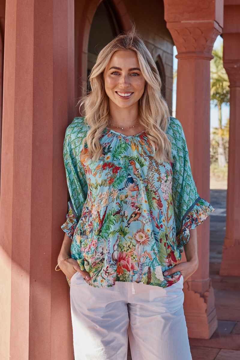 LULA SOUL Ariel Top Mist