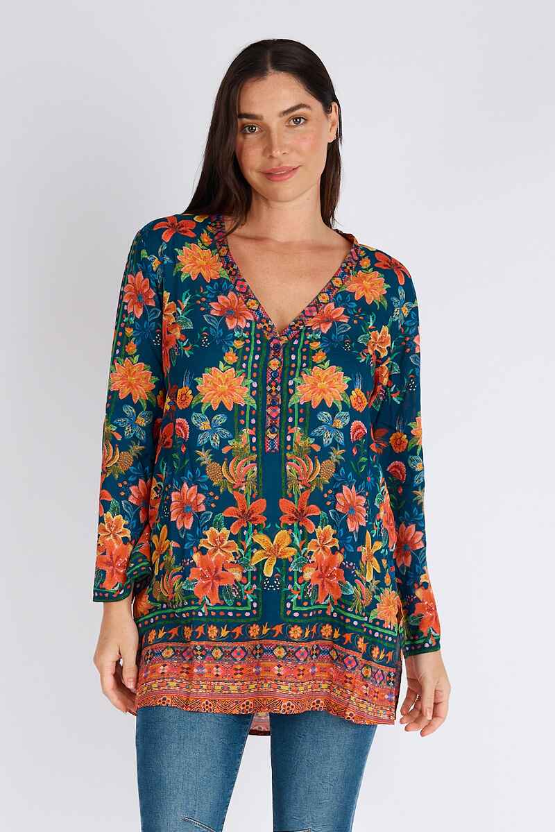 LULA SOUL Miller Tunic Navy