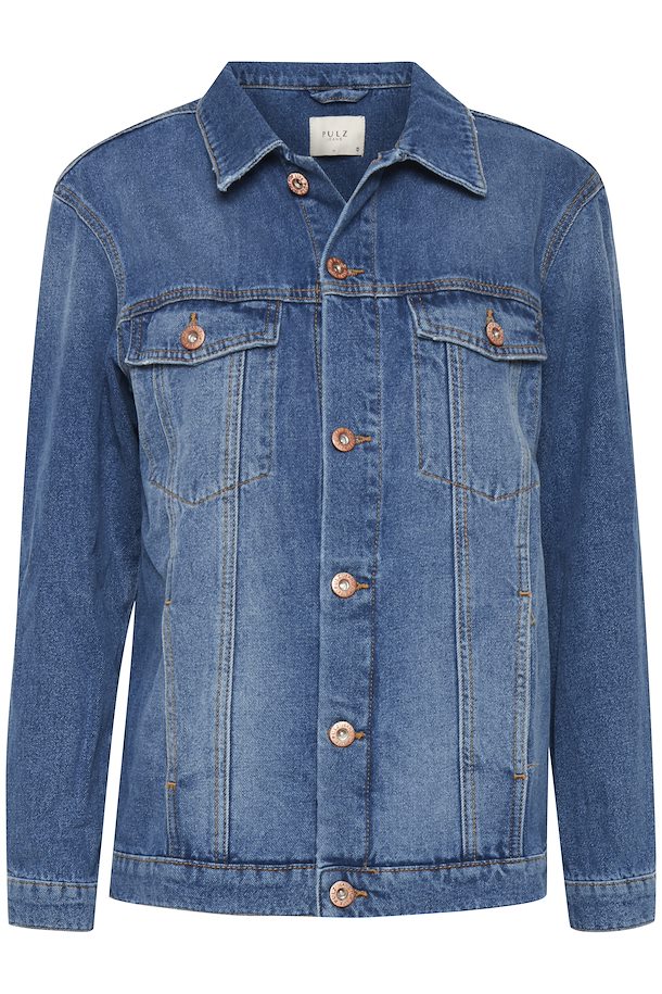 PULZ Oversized Denim Jacket