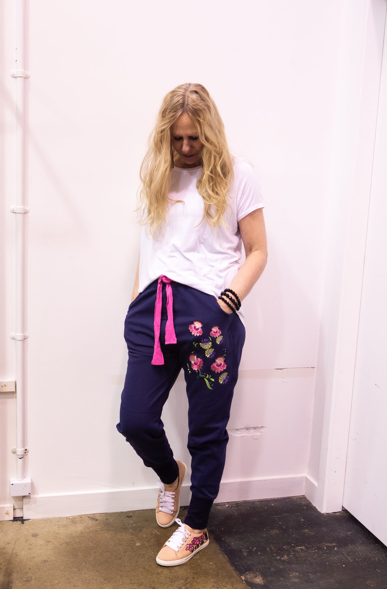 CHARLO Jane Emb Trackpant