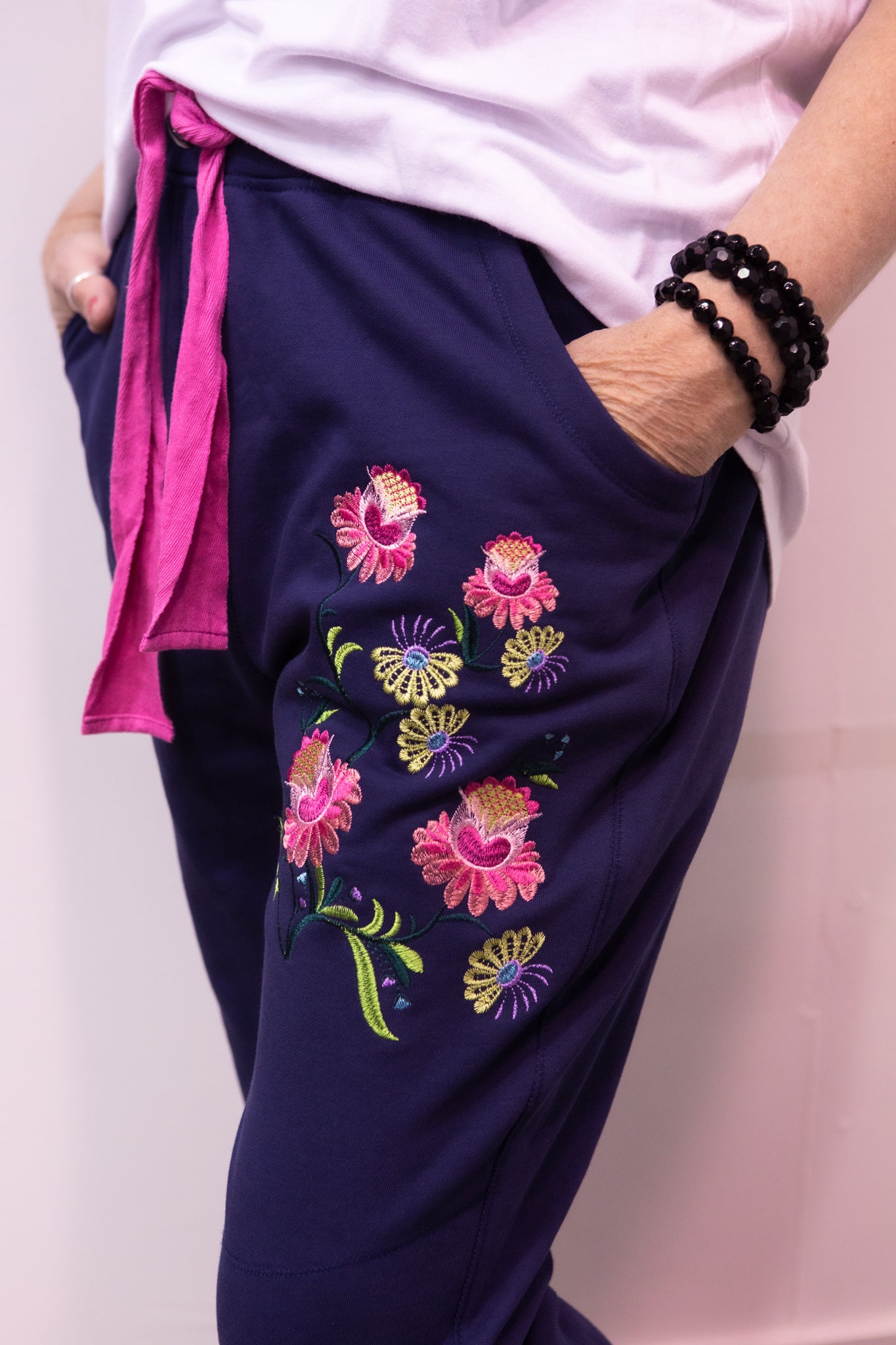 CHARLO Jane Emb Trackpant