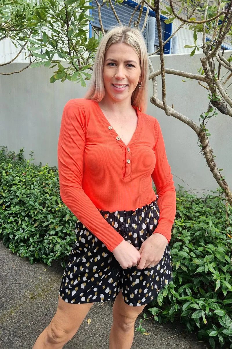 CHARLO Jamie Top Orange