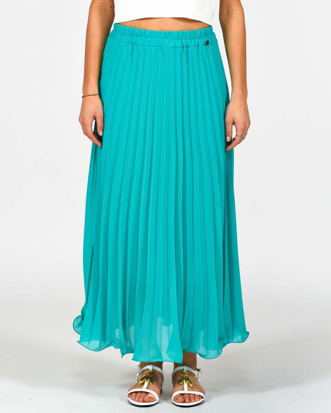 DIXIE Pleated Skirt Tiffany