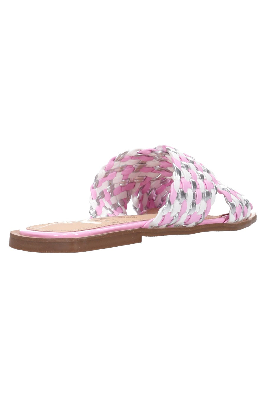 HEY MON Briony Pink/Wh Slide