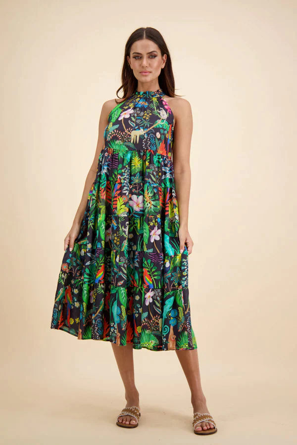 LULA SOUL Lucile Midnight Dress