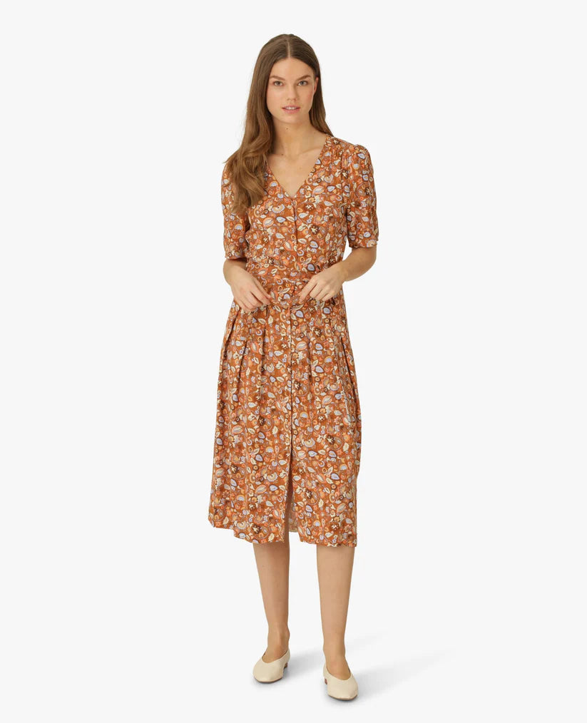 NOA NOA Nostalgic Dress Brown