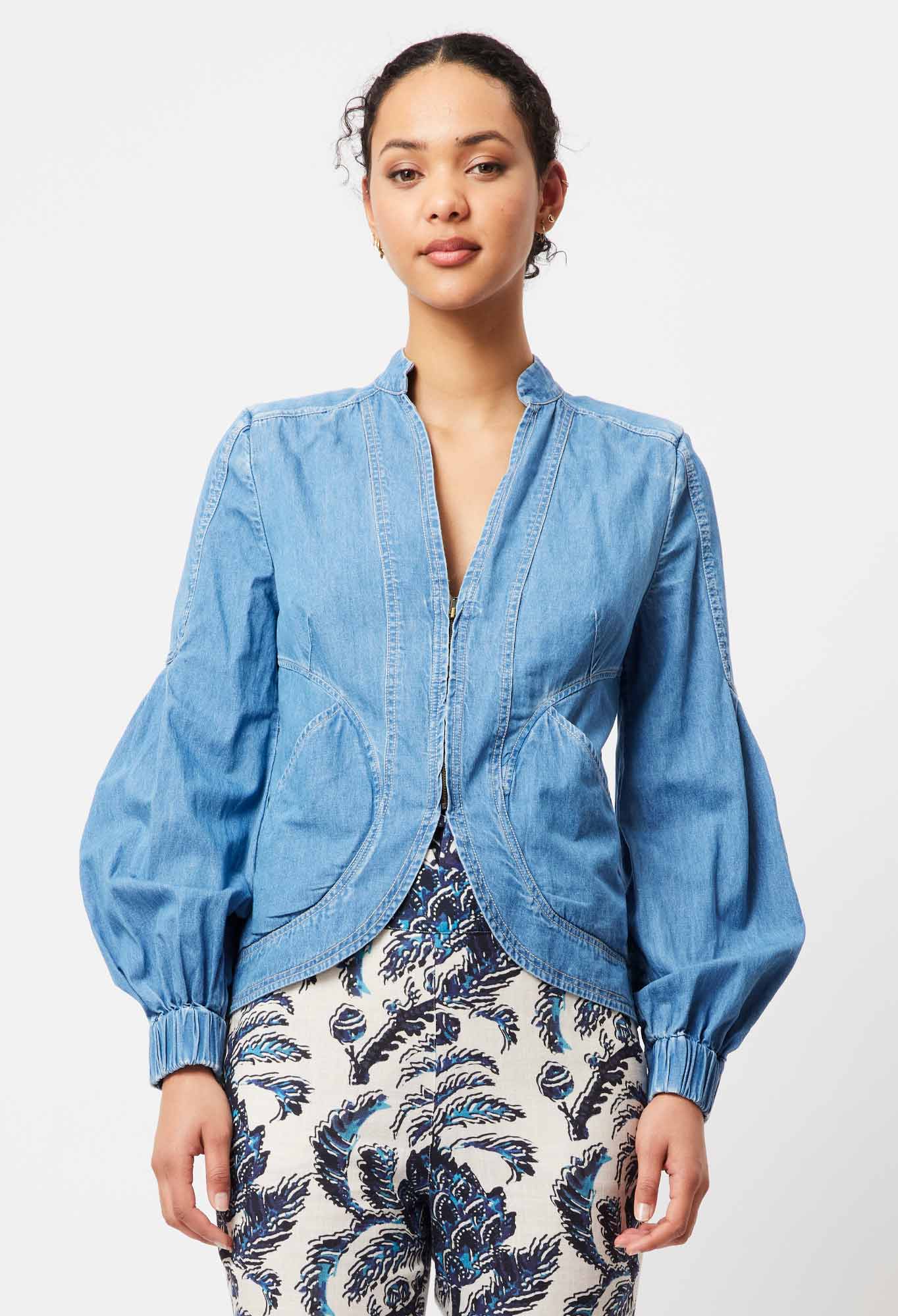 ONCE WAS Jolie Denim Jacket