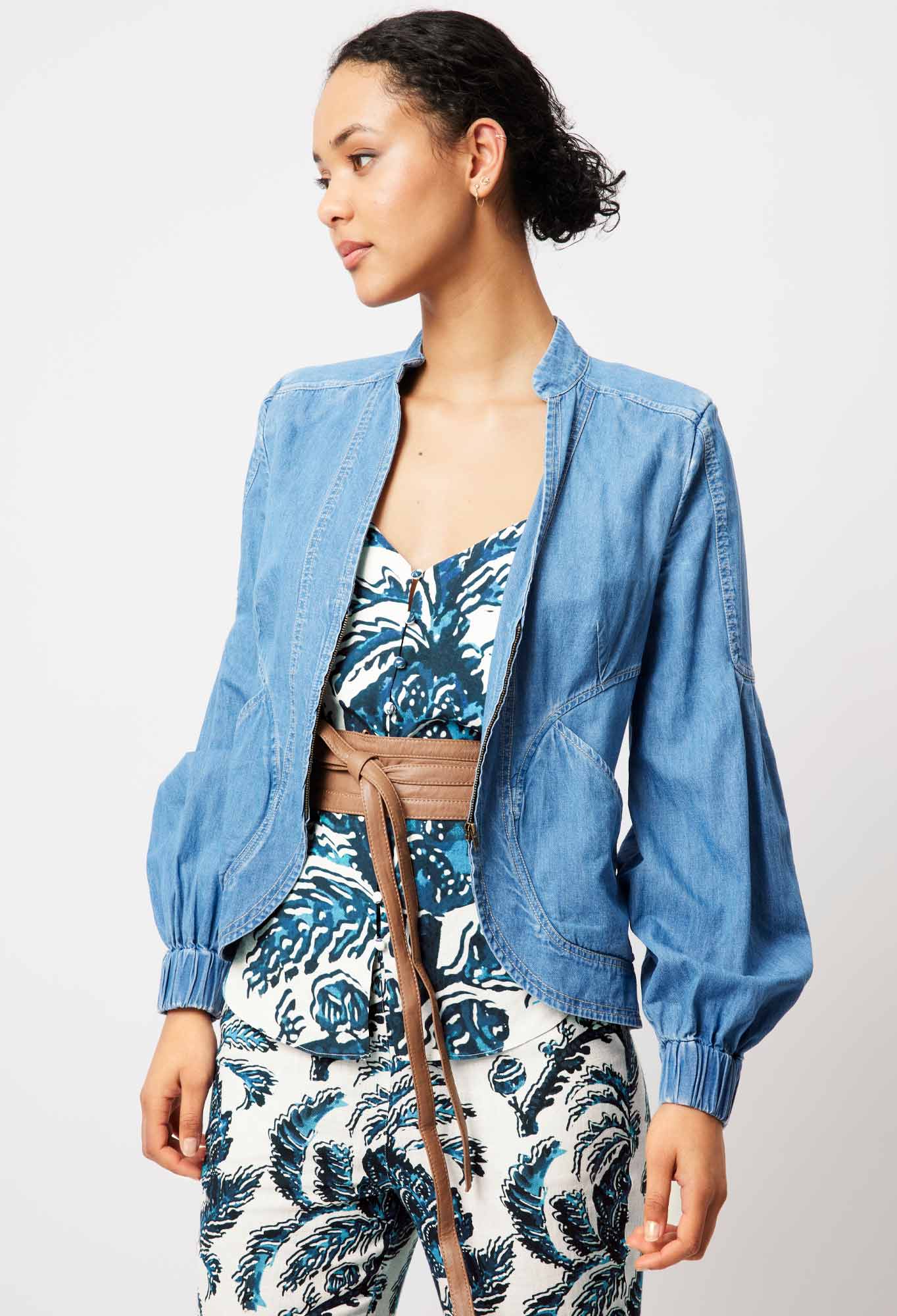 ONCE WAS Jolie Denim Jacket