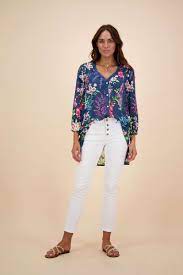 RUBYYAYA Leponica Shirt Navy