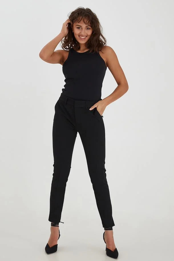 PULZ Clara Pants Black Beauty