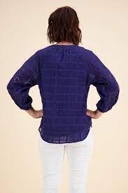 LULA SOUL Tarcoola Top Navy