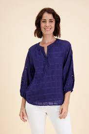 LULA SOUL Tarcoola Top Navy