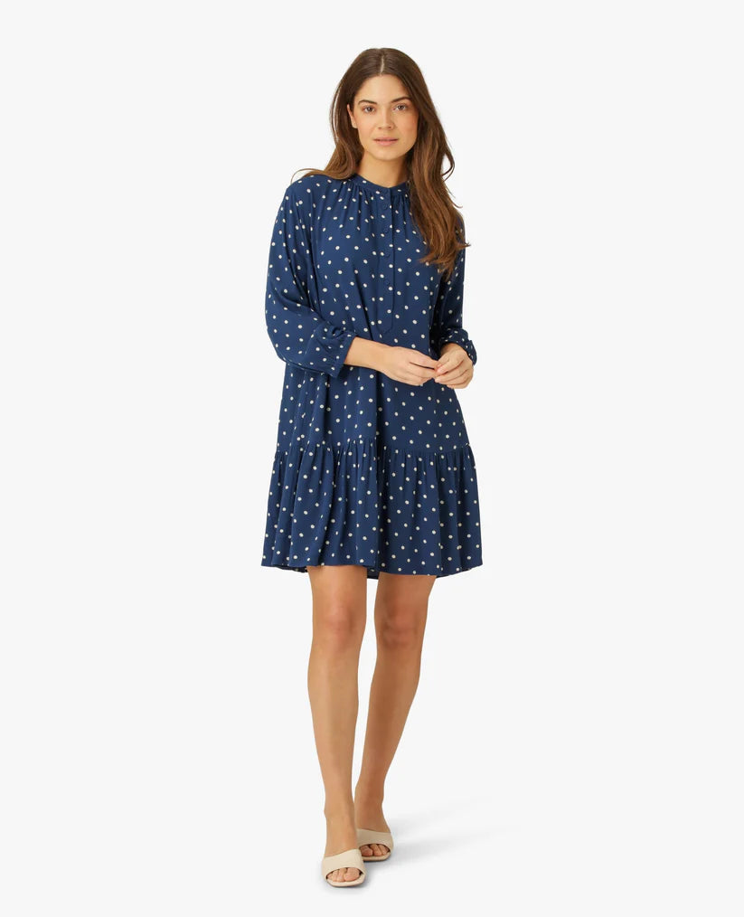 NOA NOA Dotted Tunic Blue