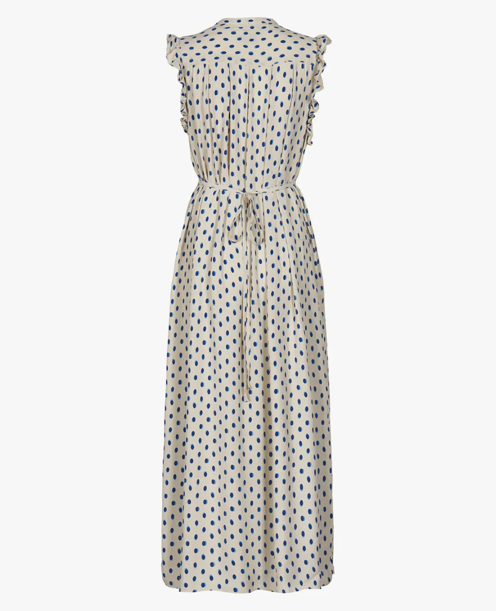 NOA NOA Soft Moss Dress White