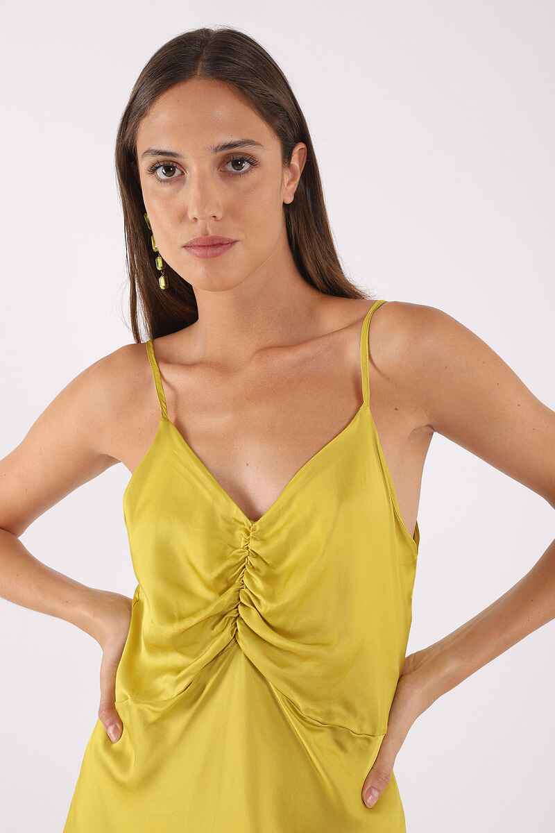 DIXIE Slip Dress Citrus