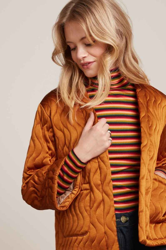 KING LOUIE Noor Star Satin Jacket MOr