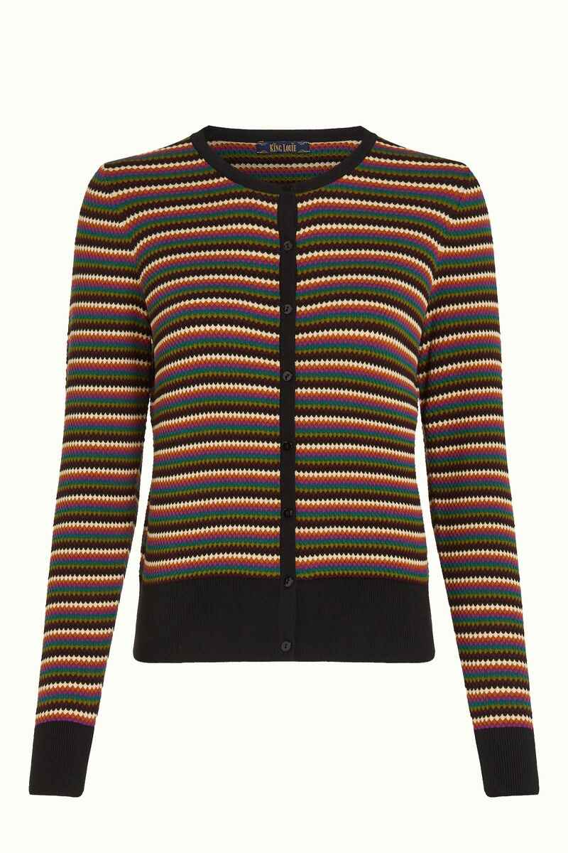 KING LOUIE Gilmour RNeck Cardy Black