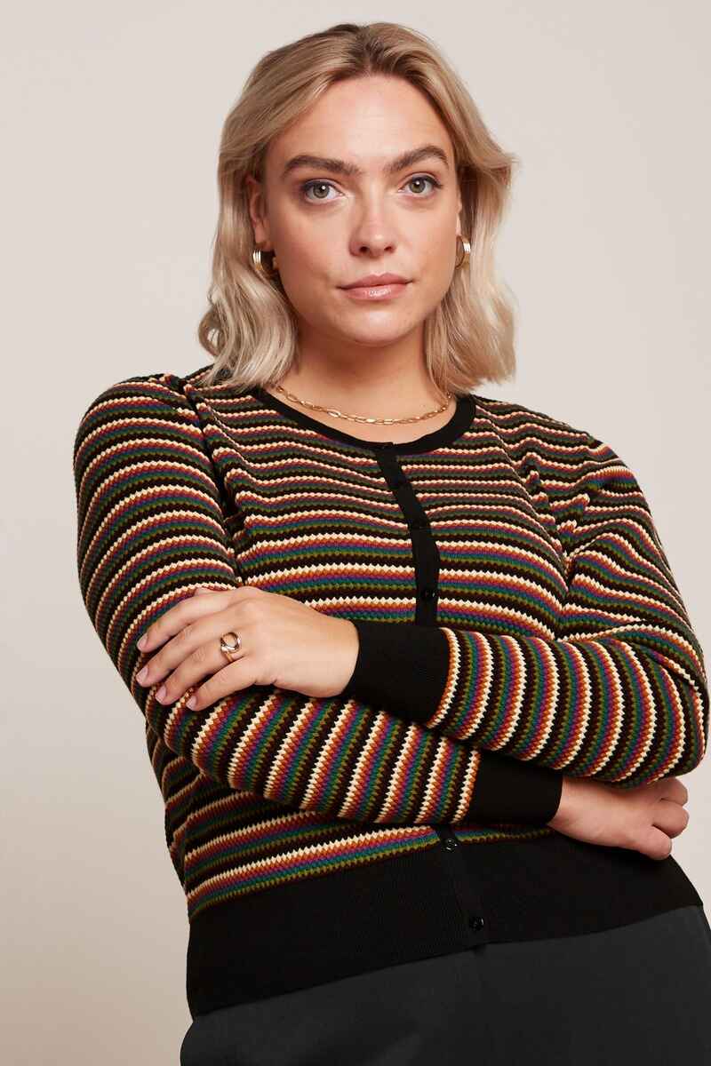 KING LOUIE Gilmour RNeck Cardy Black