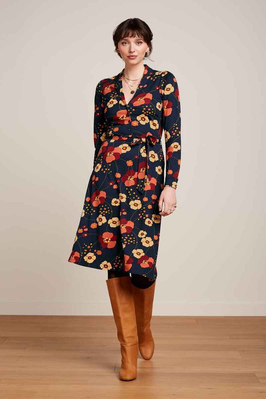 KING LOUIE Lola Melody Dress EBlue
