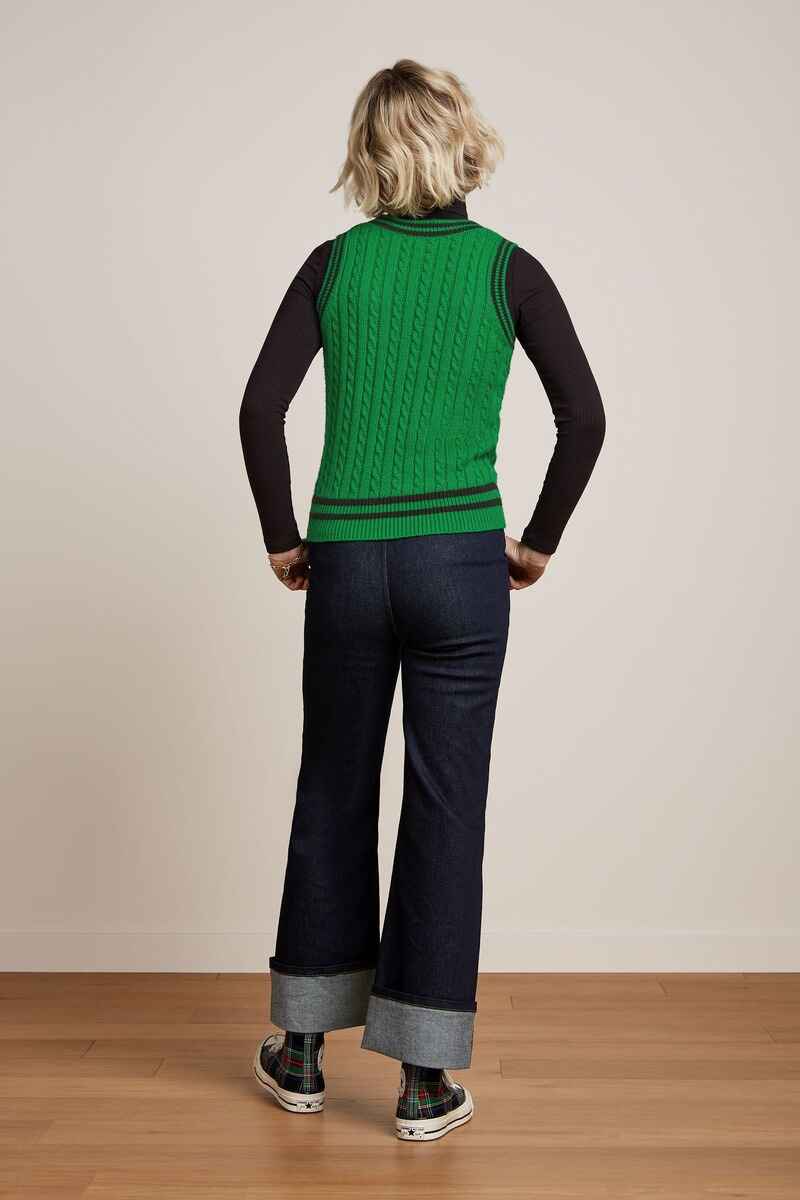 KING LOUIE Spencer College Vest Green