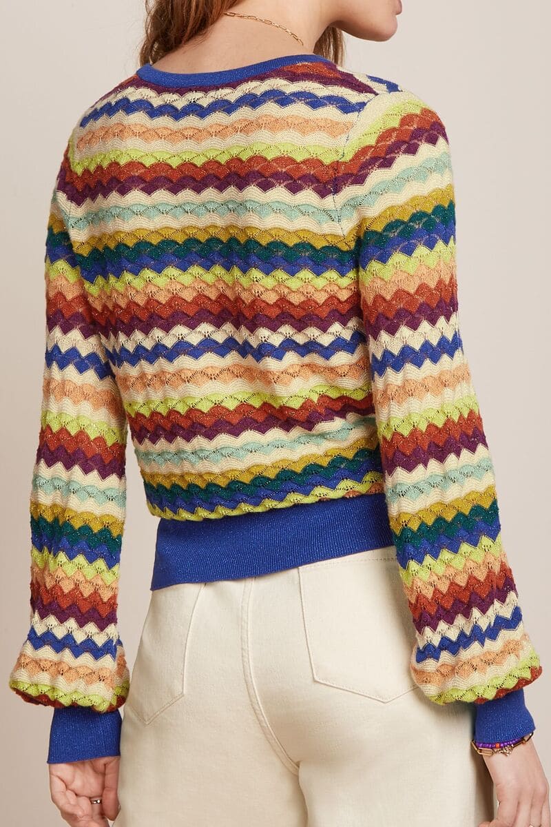 KING LOUIE Bell Rise Top ChevMulti