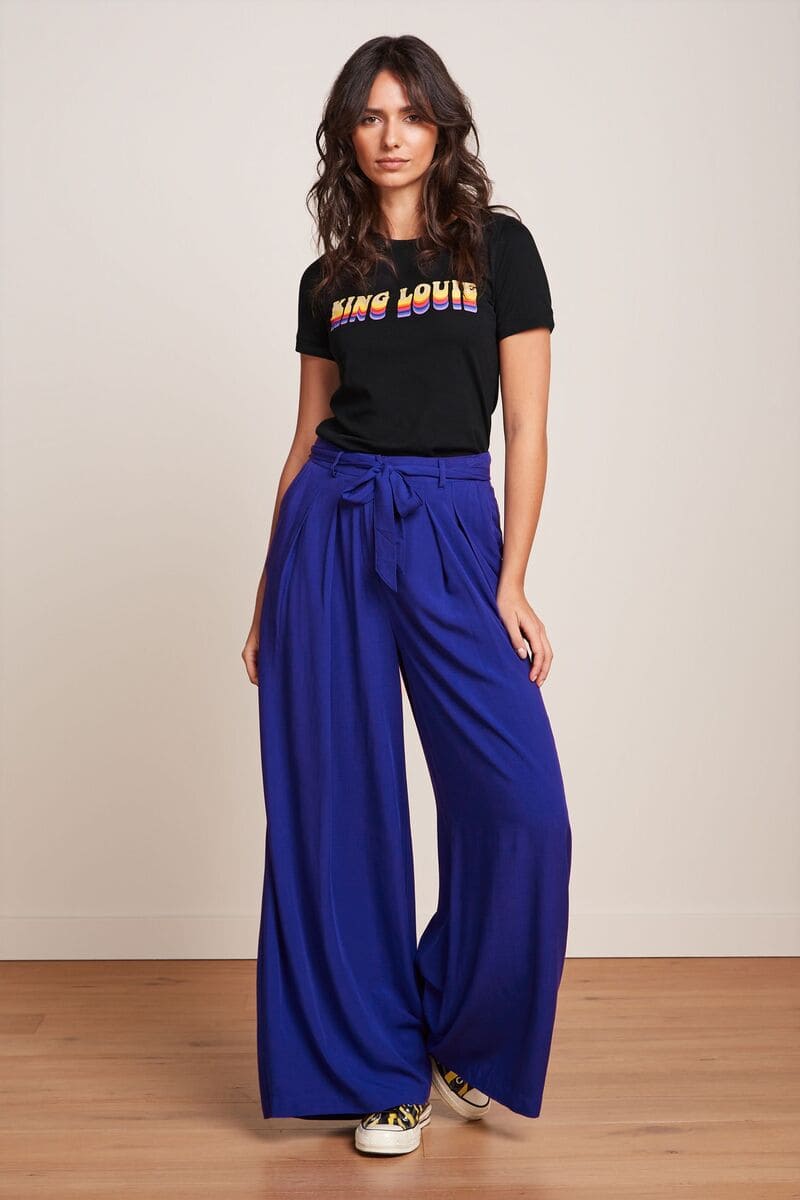 KING LOUIE Logo Placement Tee Black