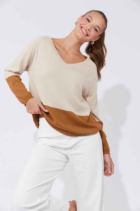 HAVEN Casablanca Bl Knit SandDune
