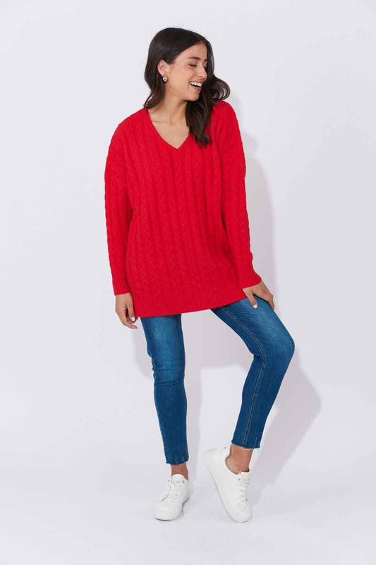 HAVEN Cadiz Jumper Chilli