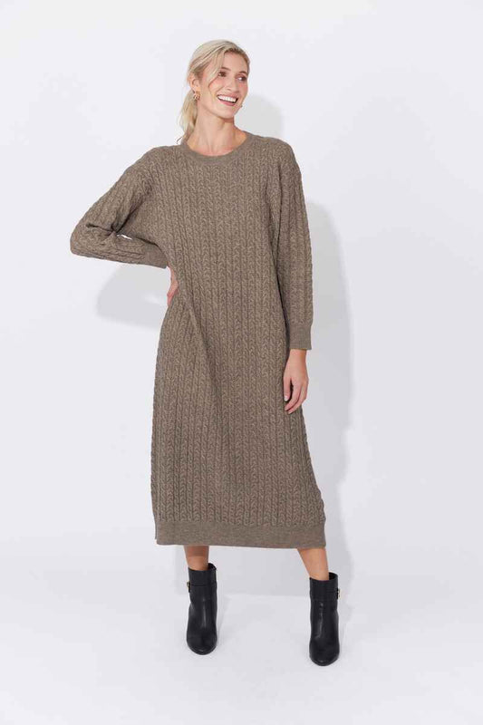 HAVEN Cadiz Knit Dress Marle