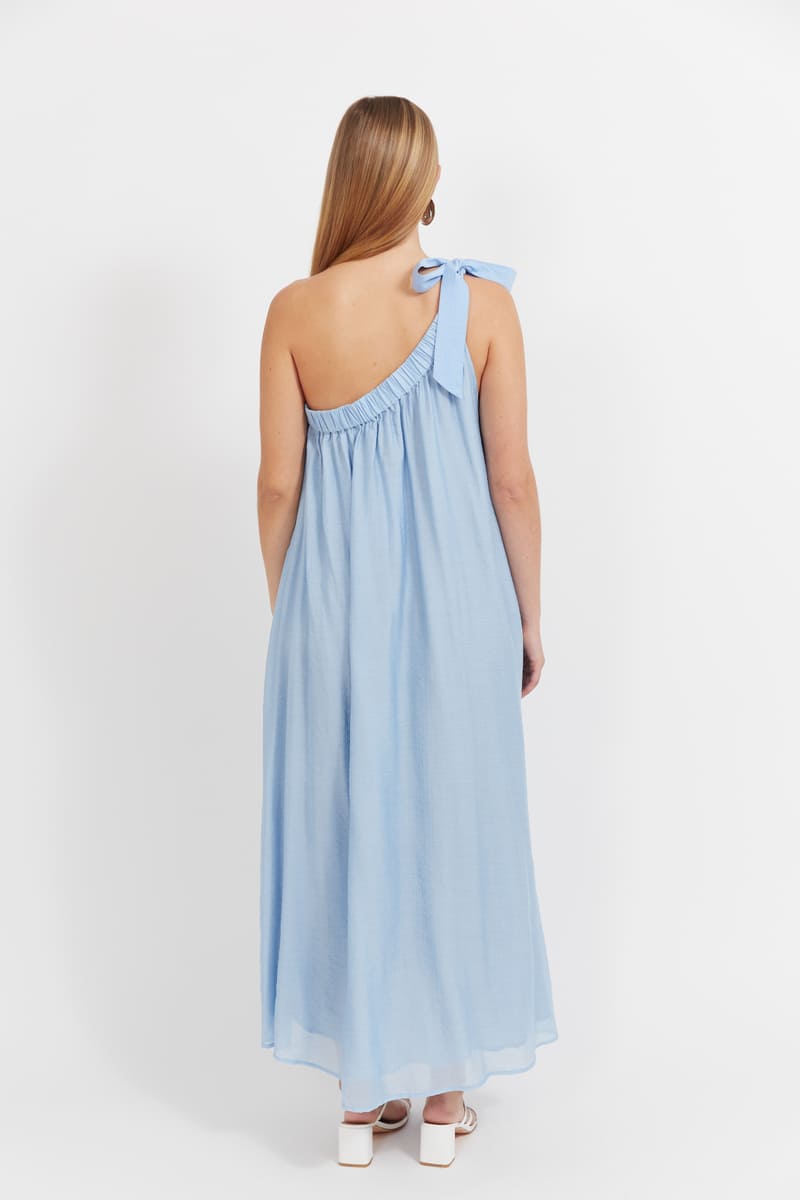 HAVEN Baja One Shoulder Dress Safira