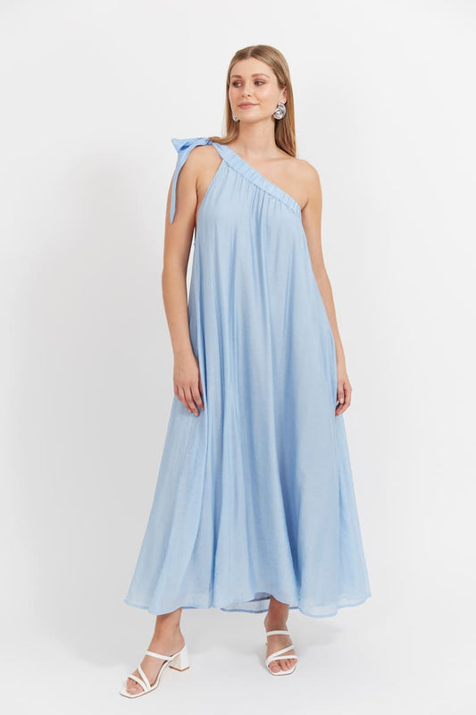HAVEN Baja One Shoulder Dress Safira