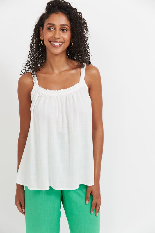 HAVEN Haiti Tank Top White