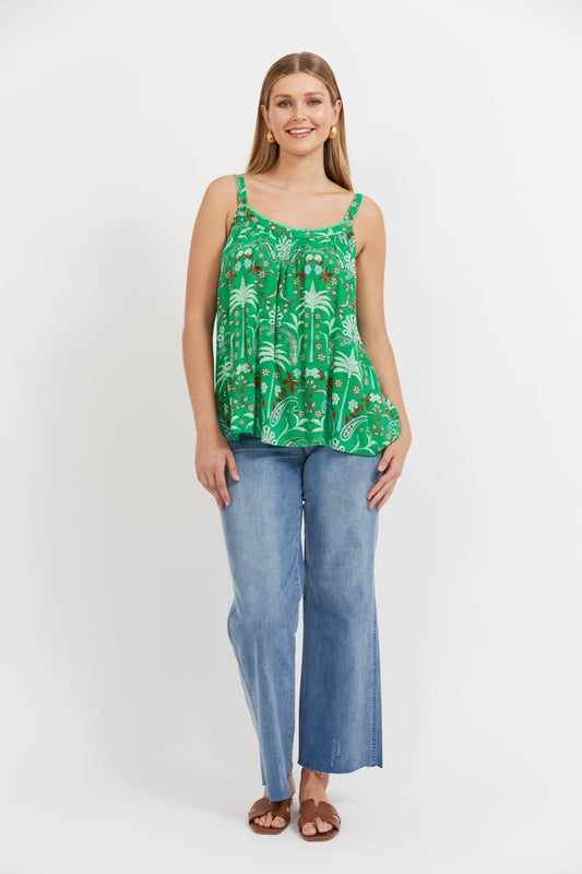 HAVEN Haiti Tank Top Palms