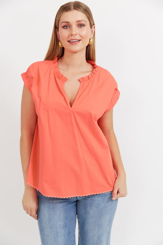 HAVEN Brasilia Top Coral