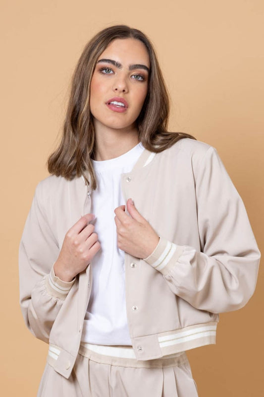 AMAYA Ashlee Bomber Beige