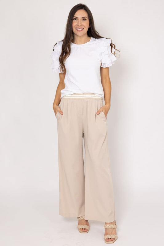 AMAYA Ashlee Pants Beige