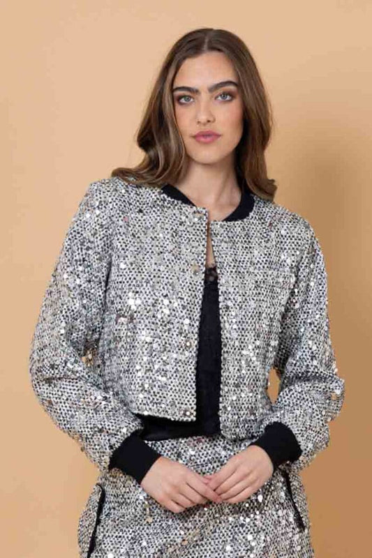 AMAYA Noah Seq Bomber Silver
