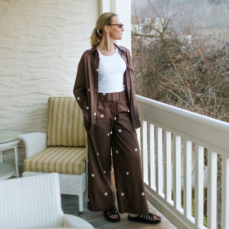 MOKE Amber Oversized Shirt ChocSpot