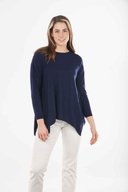 B&L Pullover Handkerchief Navy