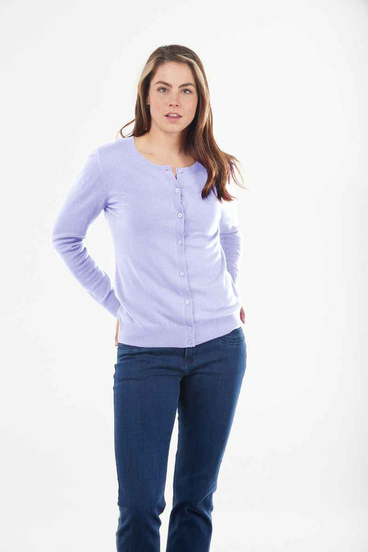 B&L Cardy Ess Button  Lilac