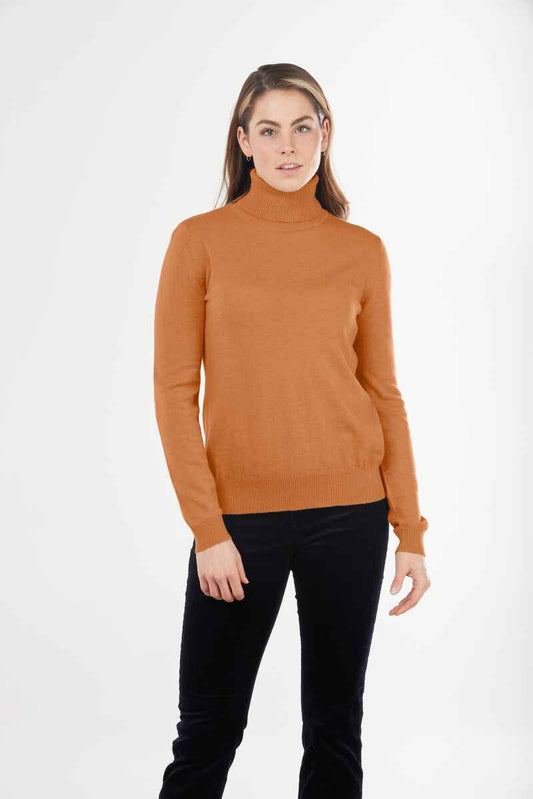 B&L Pullover RollN Ess Rust