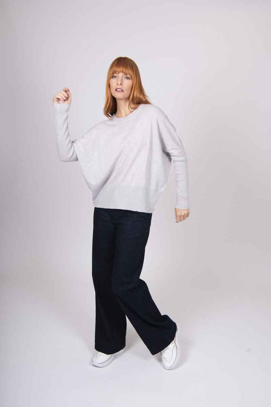 B&L Relax Wedge Pullover Silver