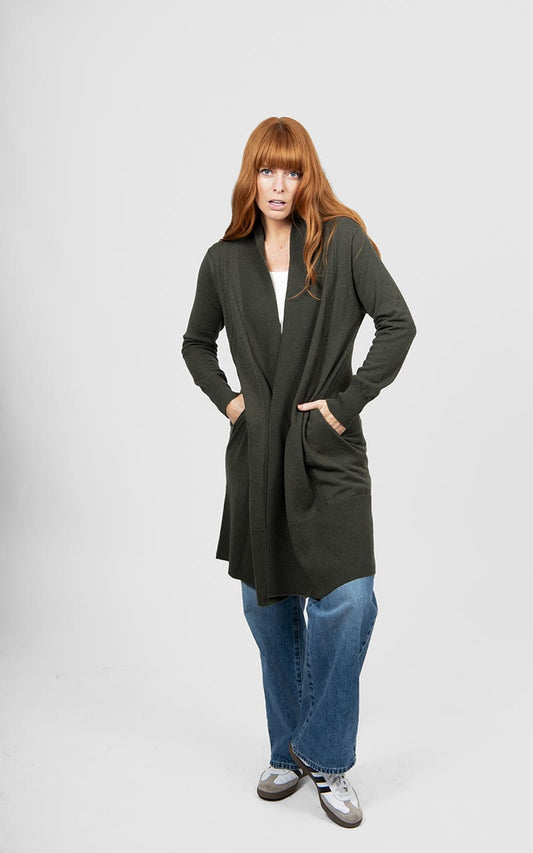 B&L Longline RibTr Cardy Olive