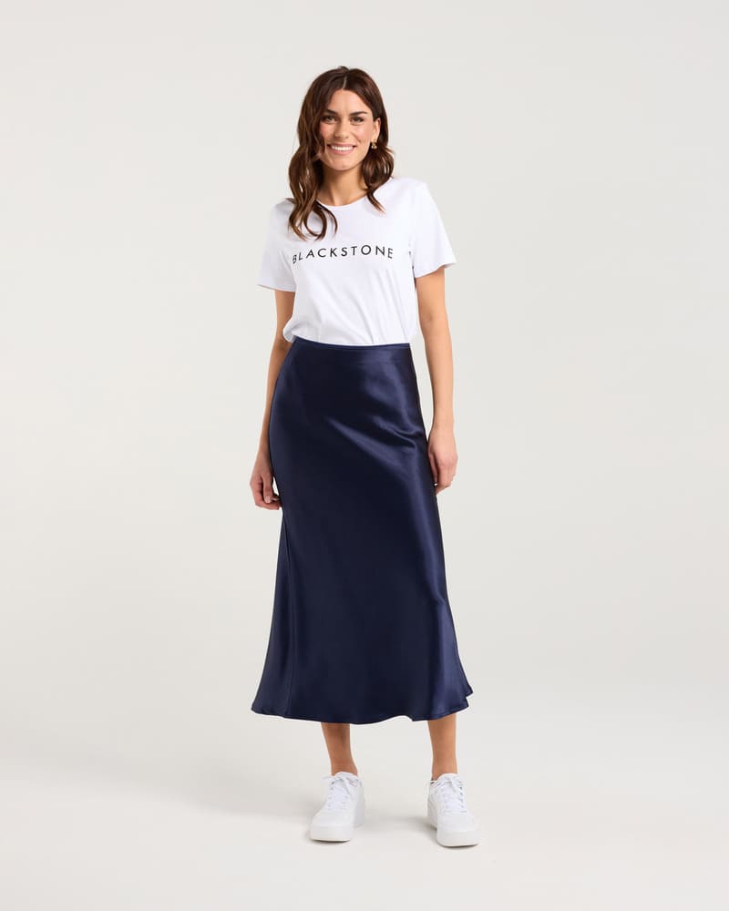 BLACKSTONE Elliana Bias Midi Skirt PNight