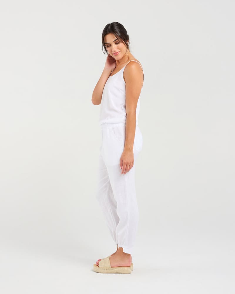 BLACKSTONE Carmen Gath Pants White