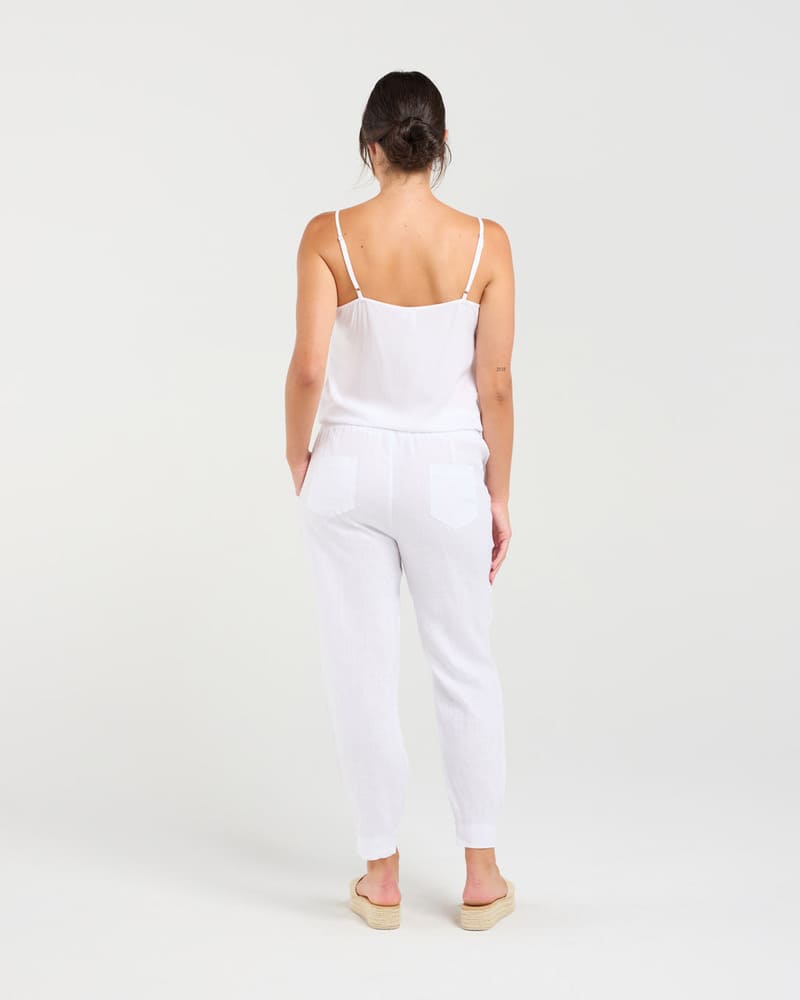 BLACKSTONE Carmen Gath Pants White