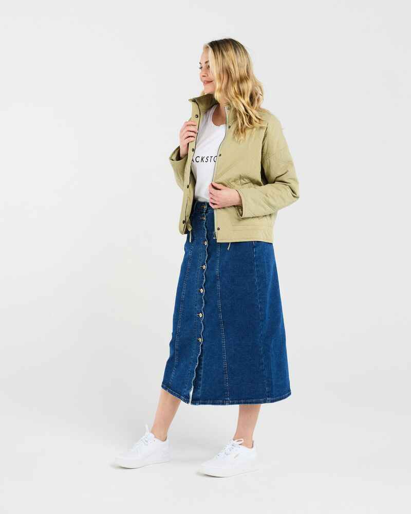 BLACKSTONE Helene Quilted Jacket Sage