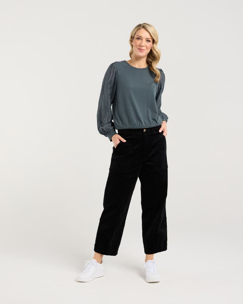 BLACKSTONE Roxi Barrel Cords Black