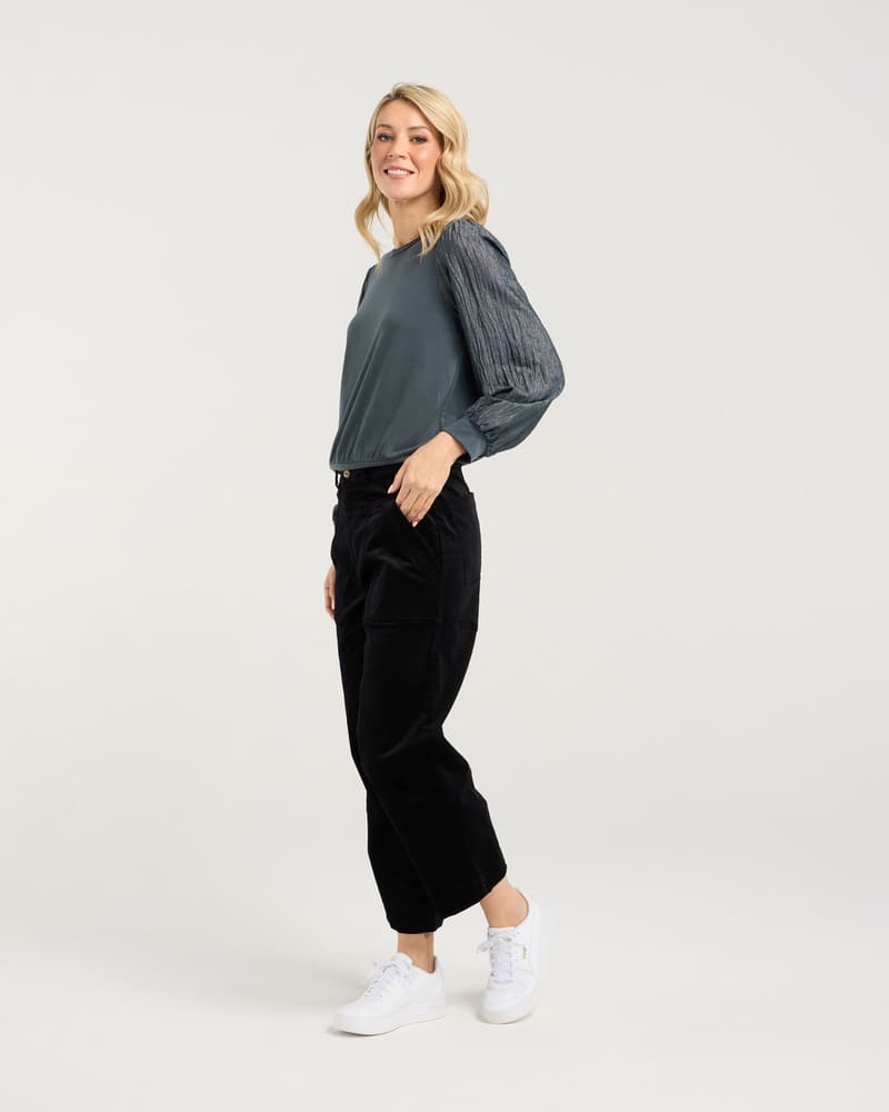 BLACKSTONE Roxi Barrel Cords Black